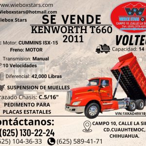 KENWORTH T660 2011