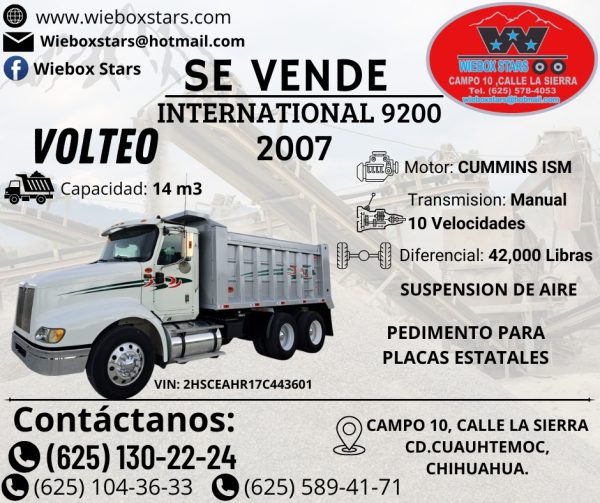 INTERNATIONAL 9200 2077