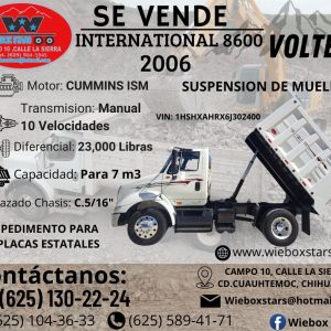 INTERNATIONAL 8600 2006