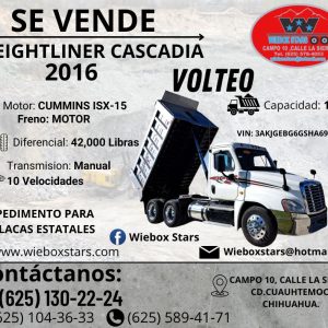 FREIGHLINER CASCADIA 2016