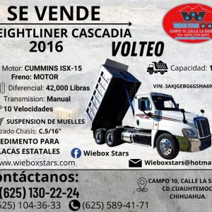 FREIGHLINER CASCADIA 2016