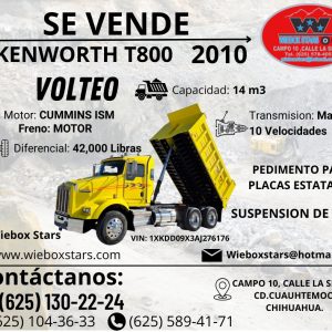 KENWORTH T800 2010