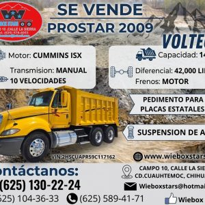 INTERNATIONAL PROSTAR 2009