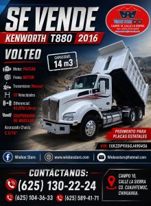 KENWORTH T880 2016