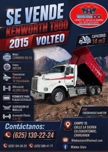 KENWORTH T800 2015